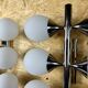2x 60s 70s 6-bulb Sputnik wall lights by Kaiser Leuchten opal glass