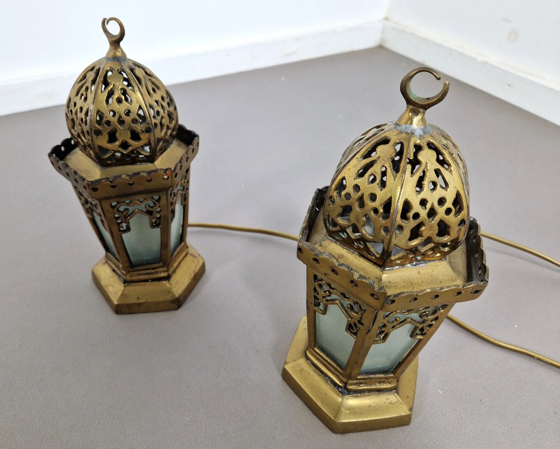 Set of vintage Moorish lights | Brass | 1970s