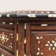 Hoshiarpur octagonal side table, rosewood, mother-of-pearl and bone, 1880