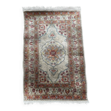 Turkish silk rug 70cm x 40cm