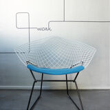 Fauteuil Diamond chair 421 par Harry Bertoia pour Knoll