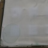 Pair of curved bamboo armchairs