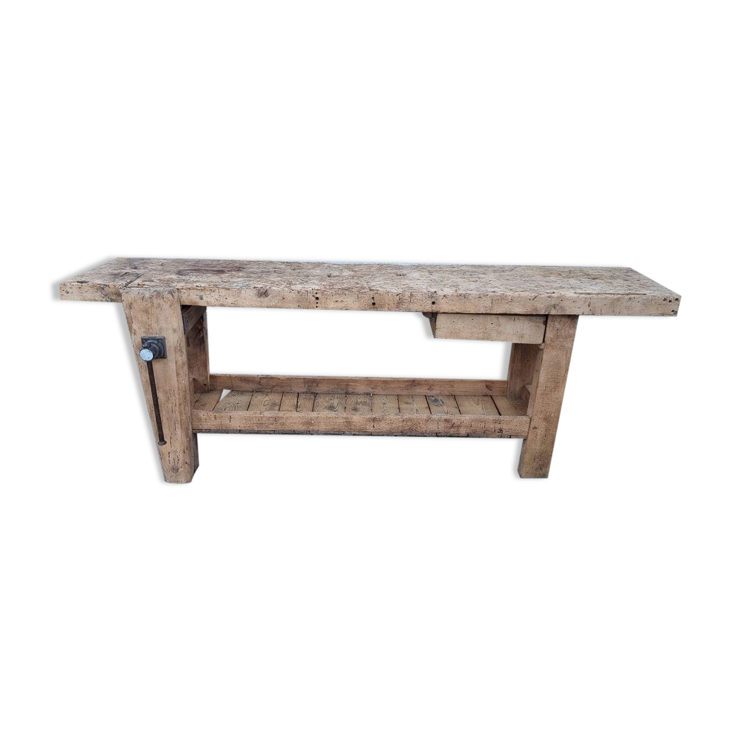 Antique carpenter's workbench