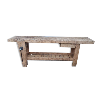 Antique carpenter's workbench