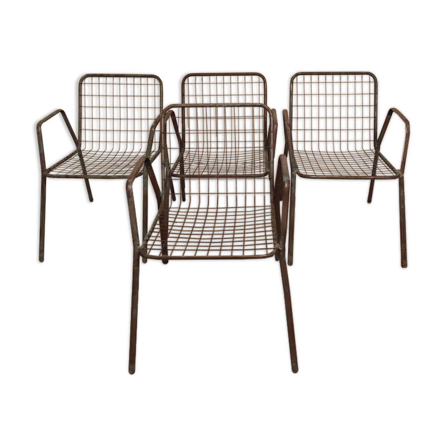 4 EMU metal Rio model chairs