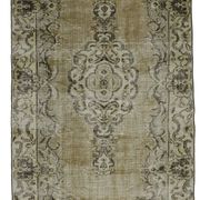 Turkish Anatolian Handmade Vintage Rug 255 cm x 145 cm