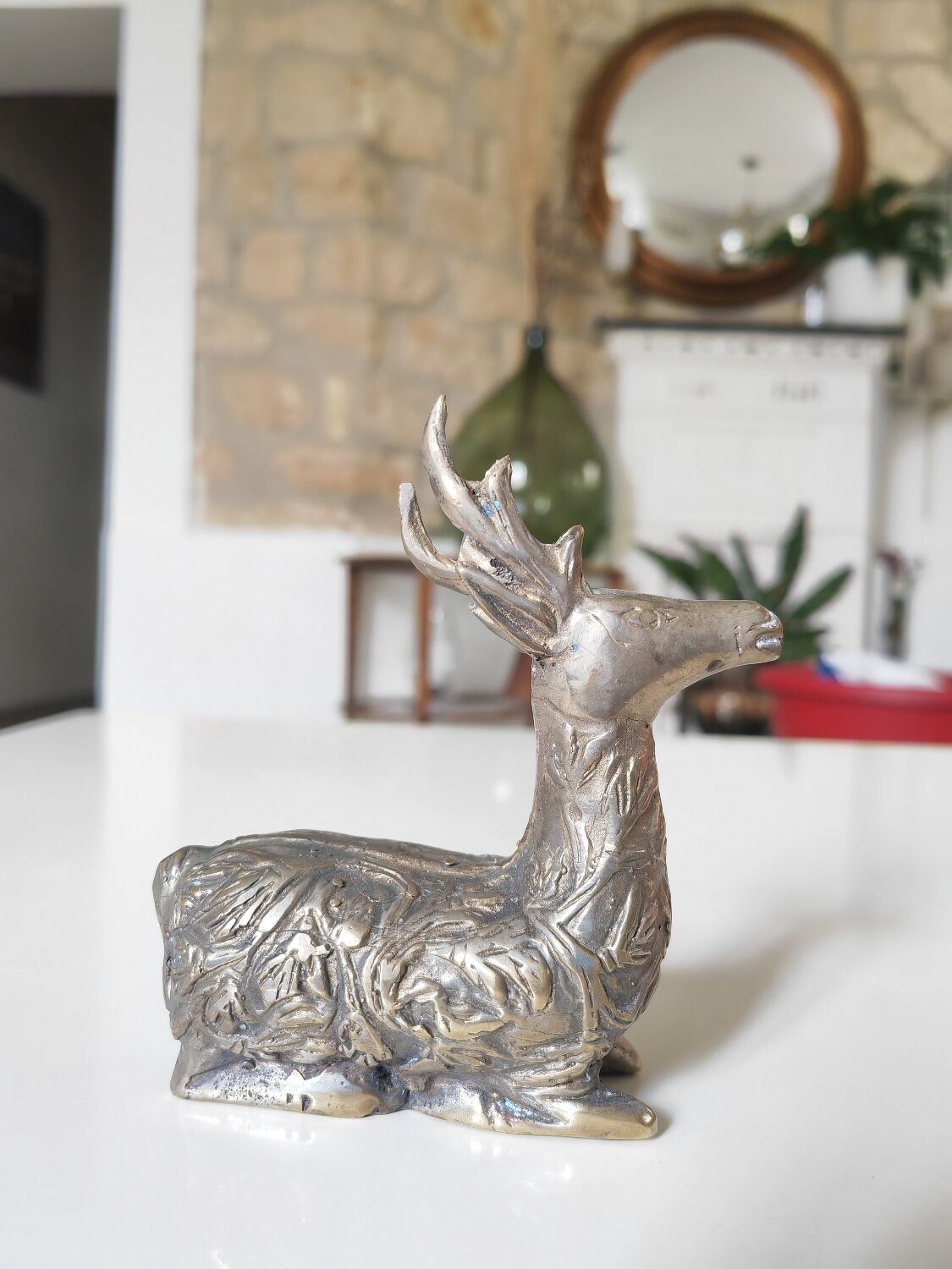 Deer paperweight