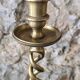 5 Pair of gilt bronze candlesticks, 19th century - 59 cm