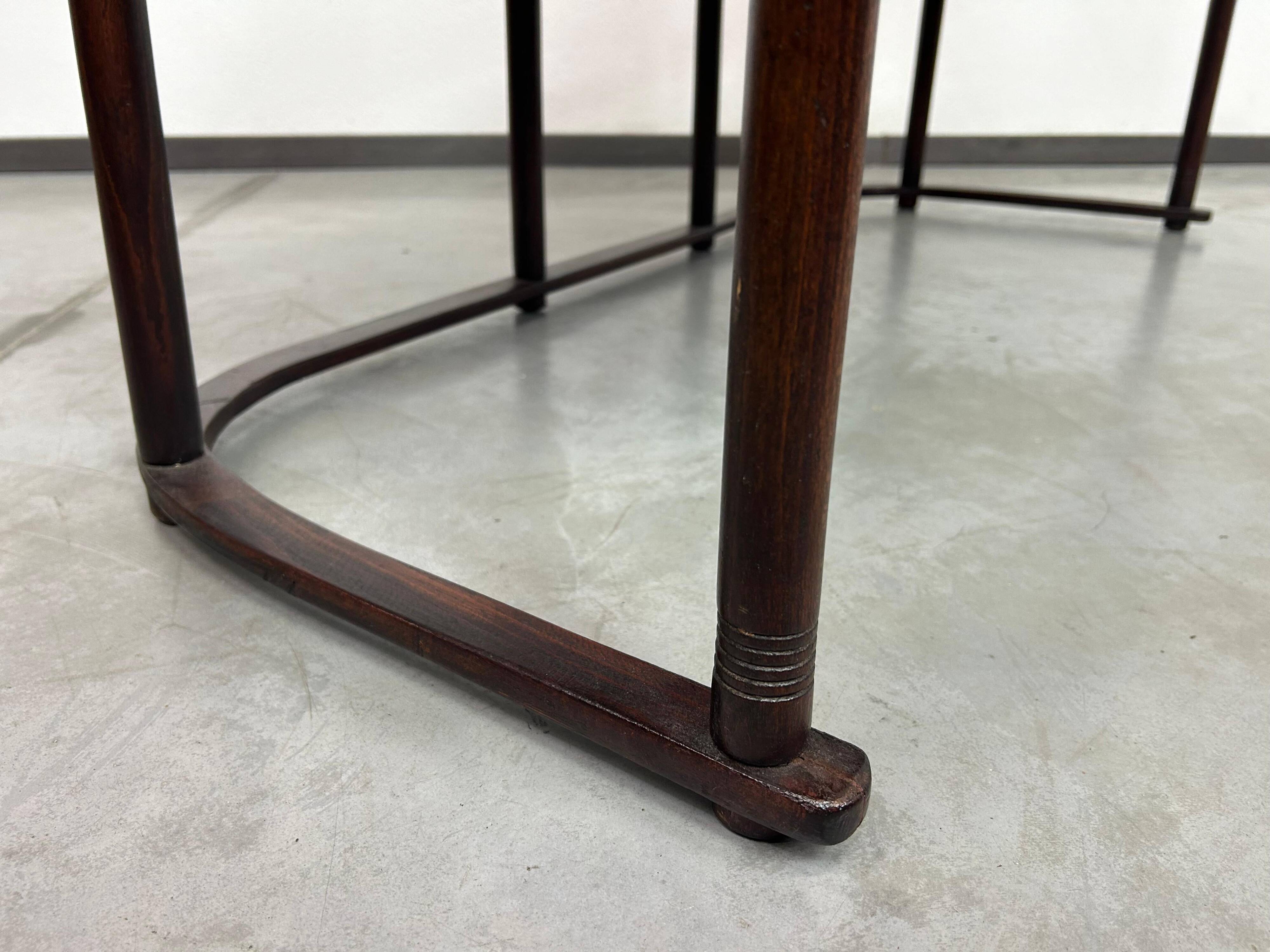 Fledermaus seating group by Josef Hoffmann for Jacob Josef Kohn