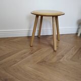 Wooden console side table