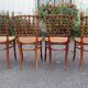 Série 4 chaises bistrot Fischel N109