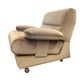 Beige vintage style lounge chair/armchair