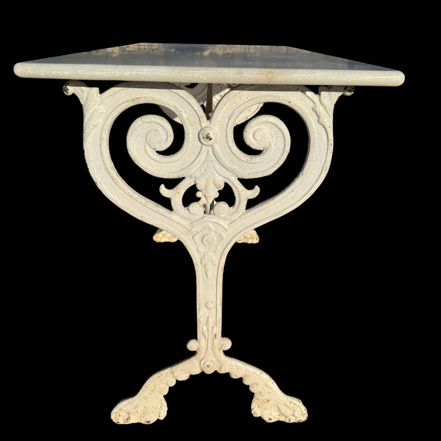 Bistro table from the 1900s France.