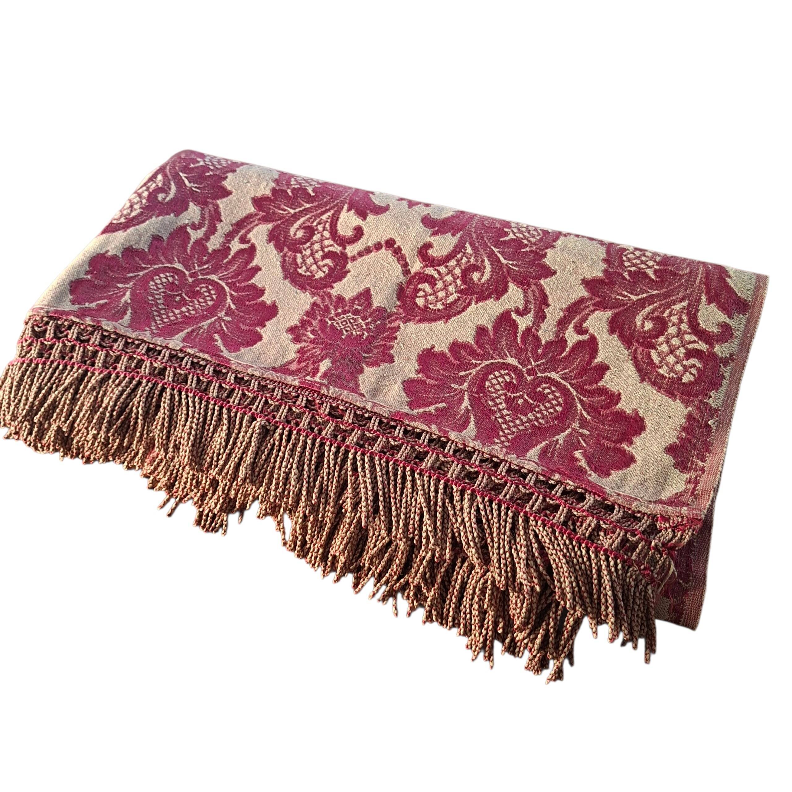 Vintage damask tablecloth