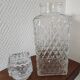 Glass whiskey decanter