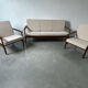 Salon scandinave en teck 1960