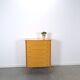 Mid-Century hoge gebogen ladekast met 6 lades