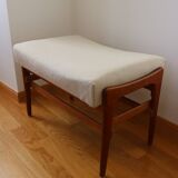 Scandinavian footrest, teak, 1960