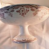 Antique service, fruit dish and 3 oval platters, ironstone