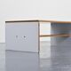 Modular table by Pierre Guariche for La Plagne, circa 1968.