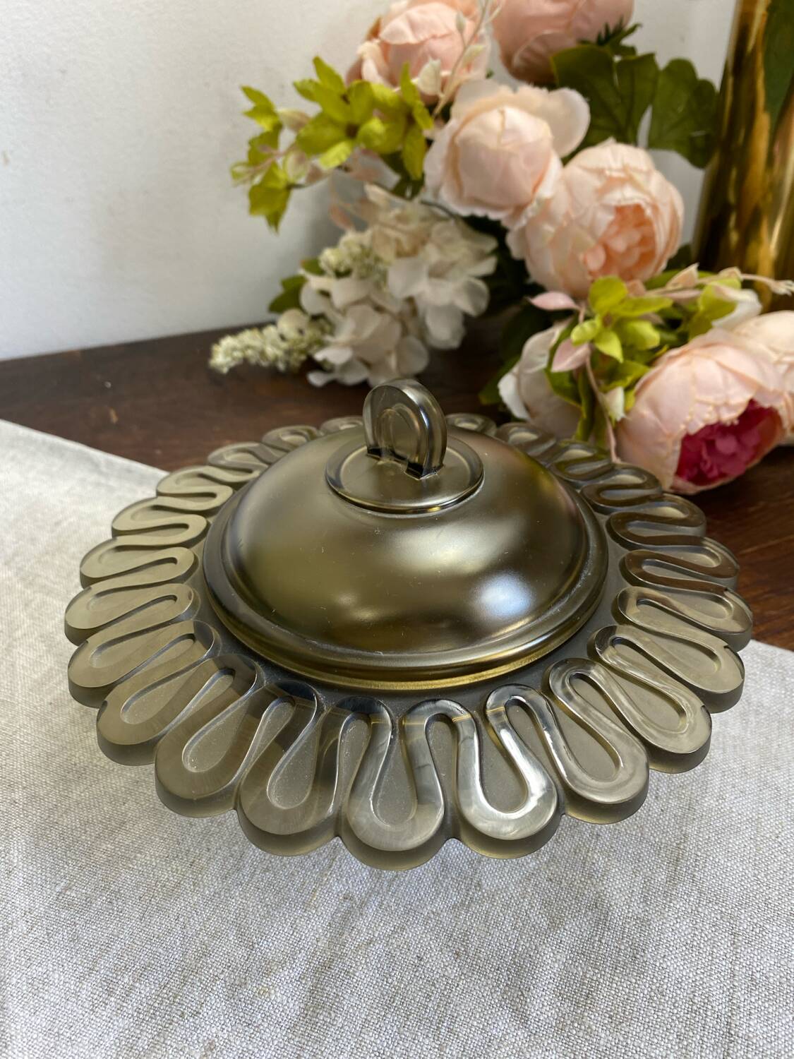 Verlys France Art Deco Candy Dish