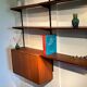 Vintage Scandinavian wall library by Kai Kristiansen for FM Møbler