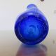 Large "handkerchief" vase in blown cobalt blue glass, 1960s.