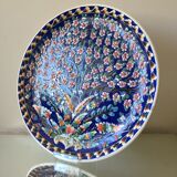 Kutahya porcelain plate with Iznik ottoman motifs