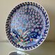 Kutahya porcelain plate with Iznik ottoman motifs