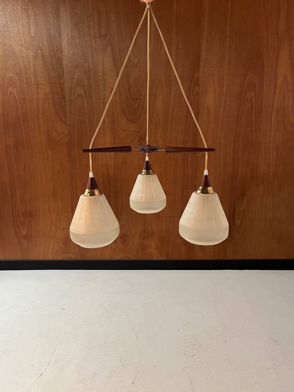Vintage Scandinavian suspension from around 1960.