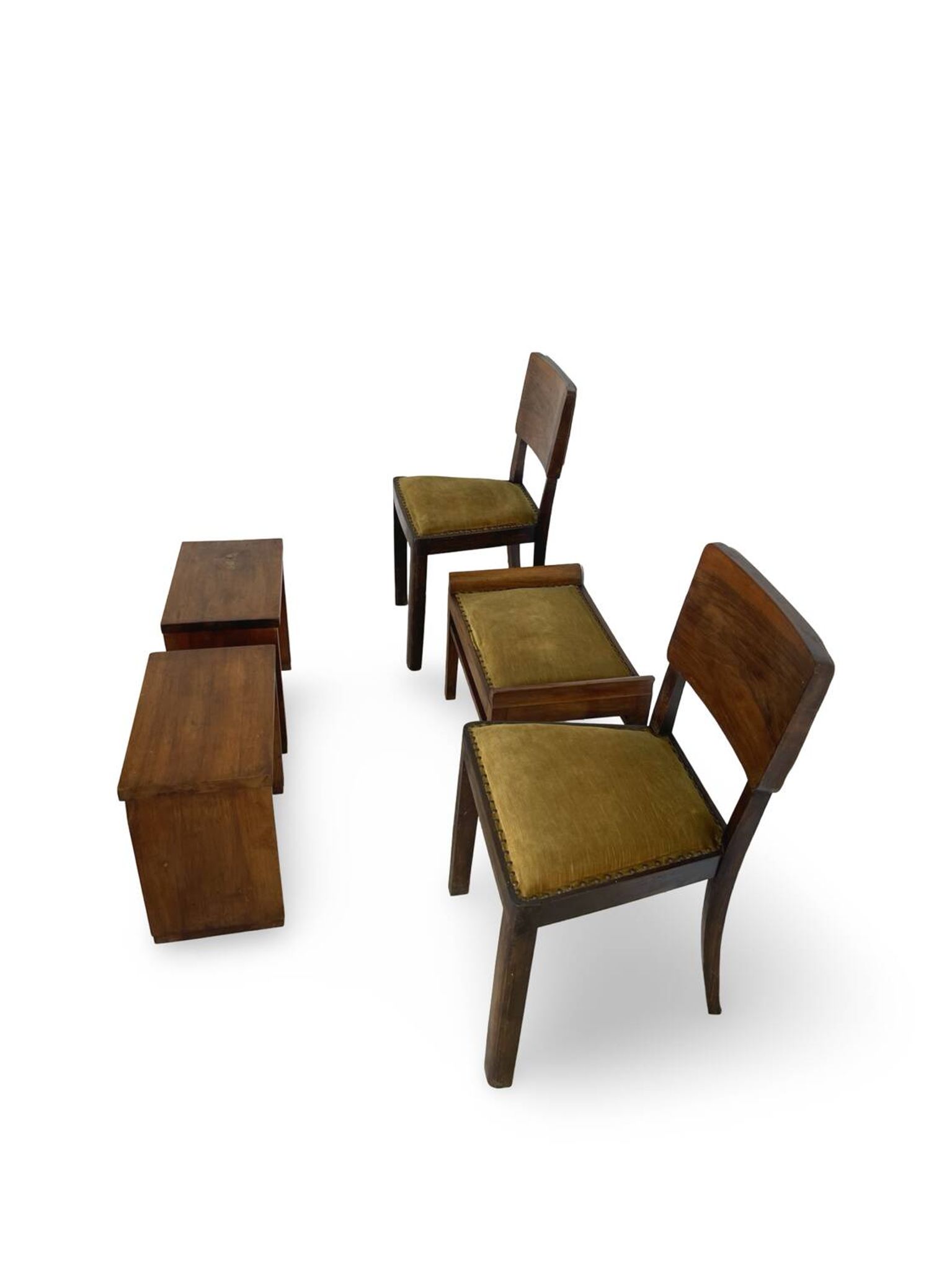 Seating armchair group, 1920s