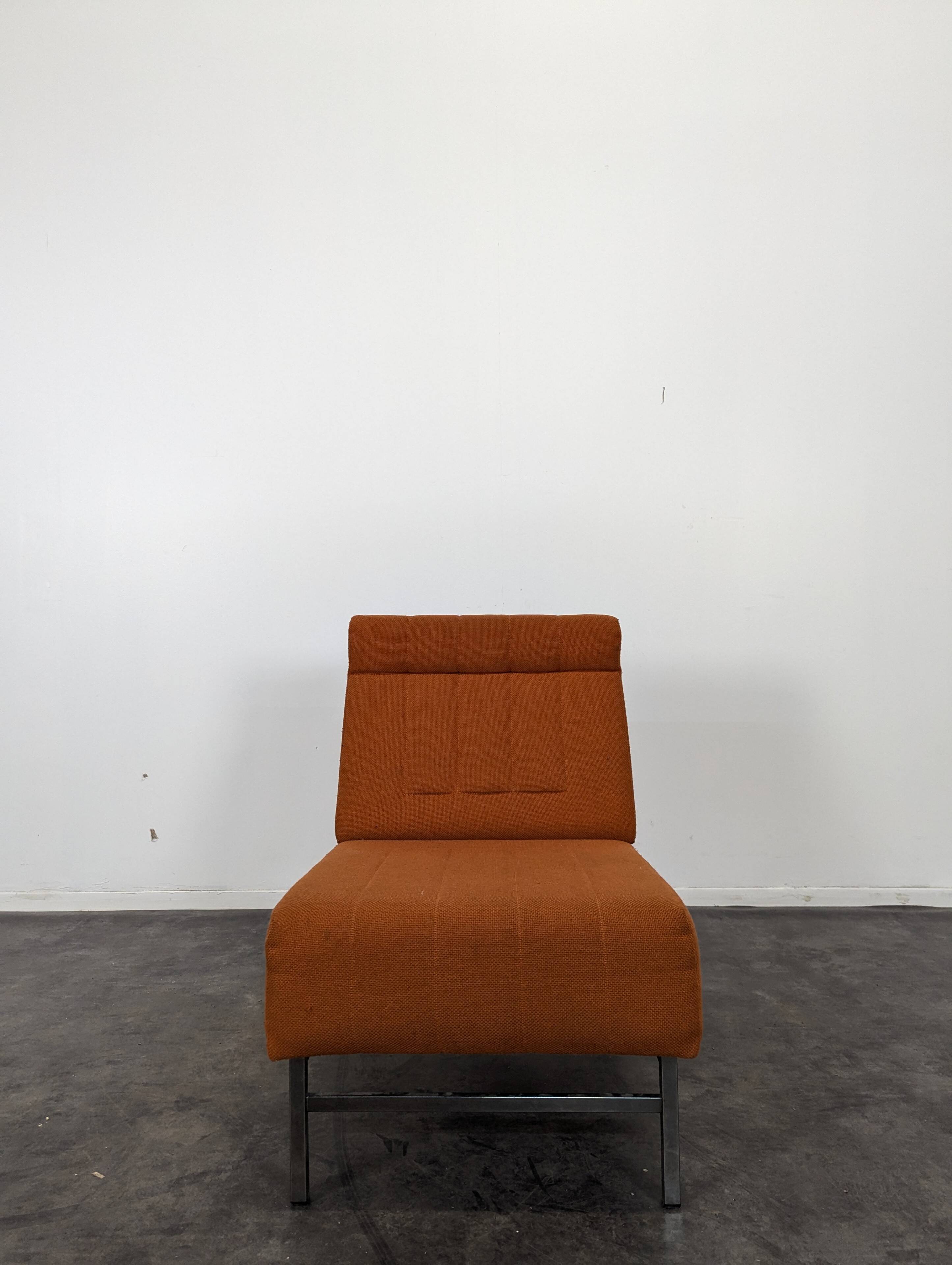 Chauffeuse de Poul Cadovius orange pop