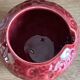 Strawberry slip jam jar