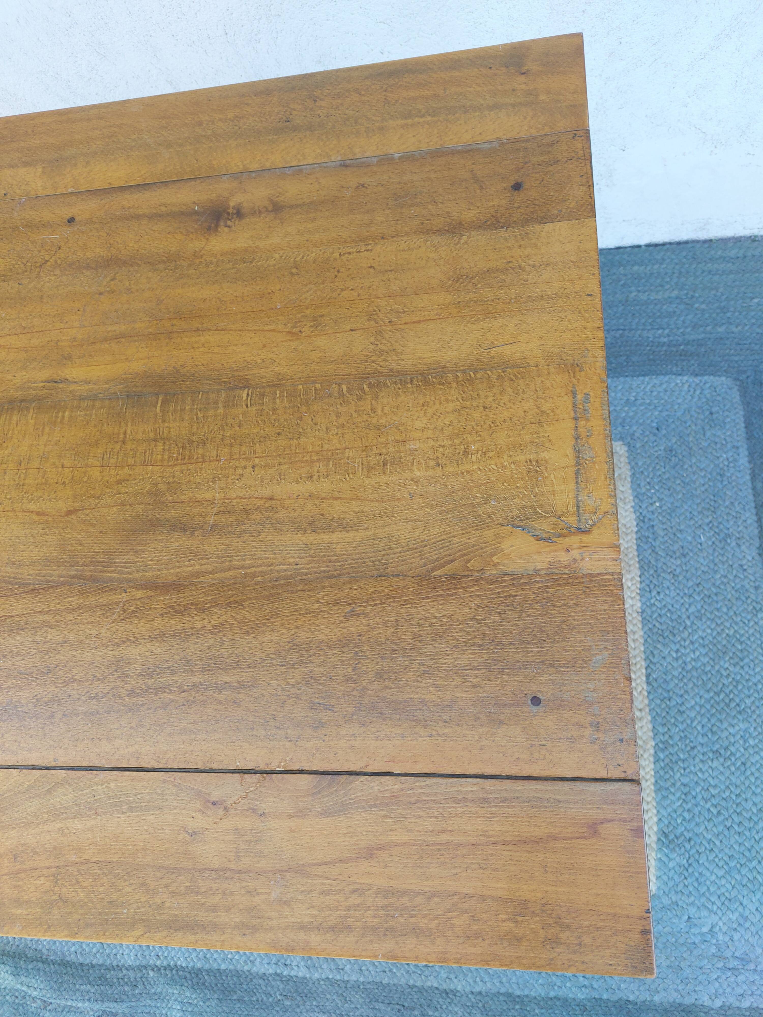 wooden table with extensions