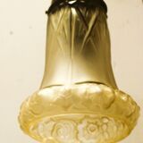 Art Deco wall lamp by Max Le Verrier, France, 1920