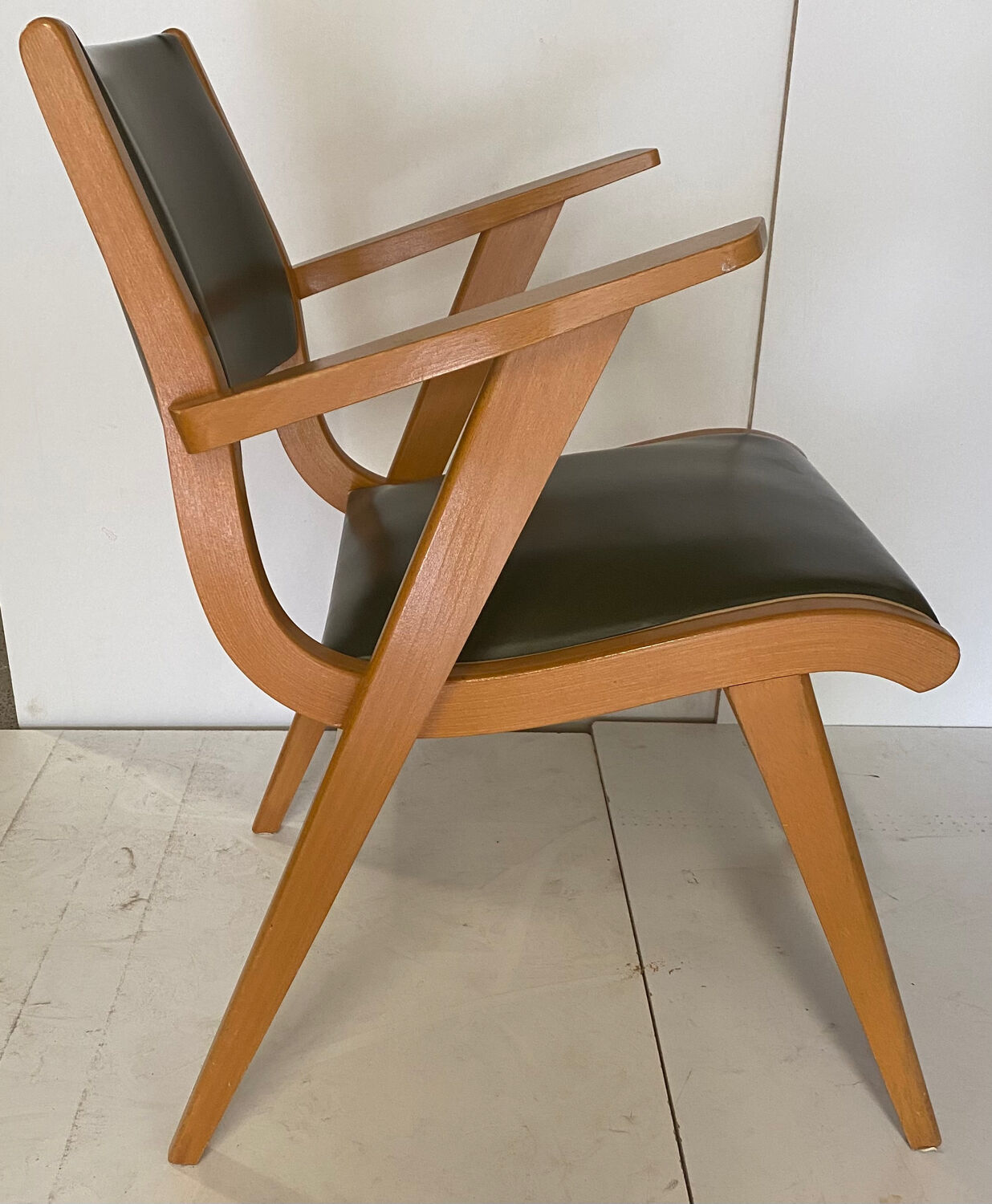 Scandinavian vintage desk and armchair