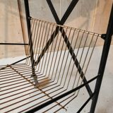 Vinyl door on wheels