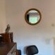 Minimalist brown mirror, 1960s