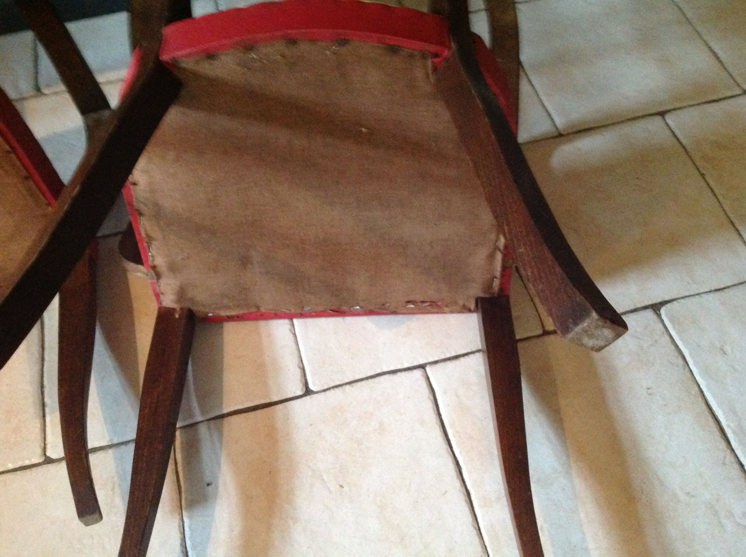 Paire de fauteuils bridges