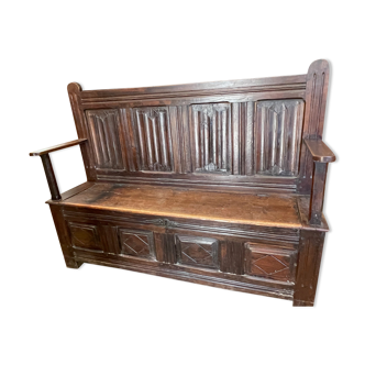 Banc de sacristie