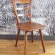 Wooden chair by Adolf Gustav Schneck for Tubingen