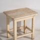 Antique table in solid white pine (circa 1920)