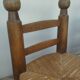 Pair of low mulched chairs