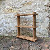 Vintage pine wall shelf