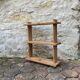 Vintage pine wall shelf
