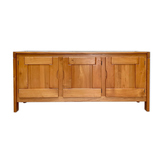 Enfilade en elme massif, REGAIN edition, circa 1980.