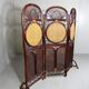 Rattan & wicker folding screen - room divider, 1930’s