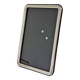 Silver photo frame
