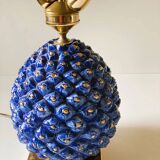 Mid-century Italian ceramic pineapple lamp