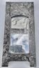 Mirror with embossed metal frame by alfred daguet, 1900s art nouveau period